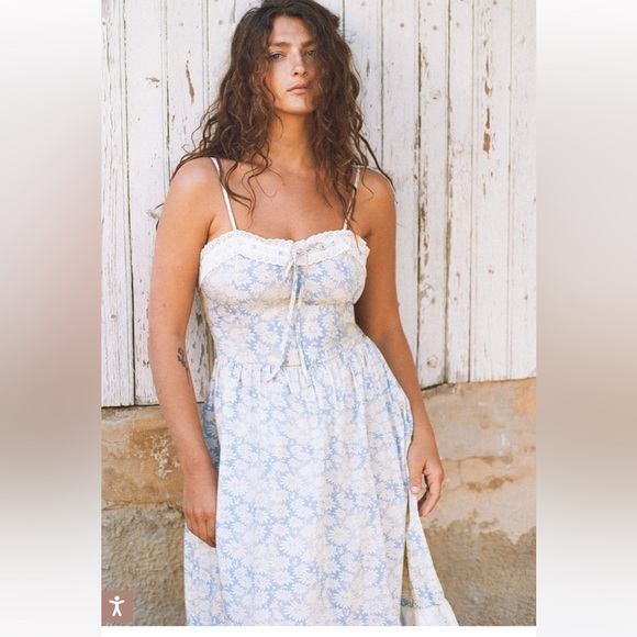 Christy Dawn, Emma, blue calendula, Small - Picture 7 of 11